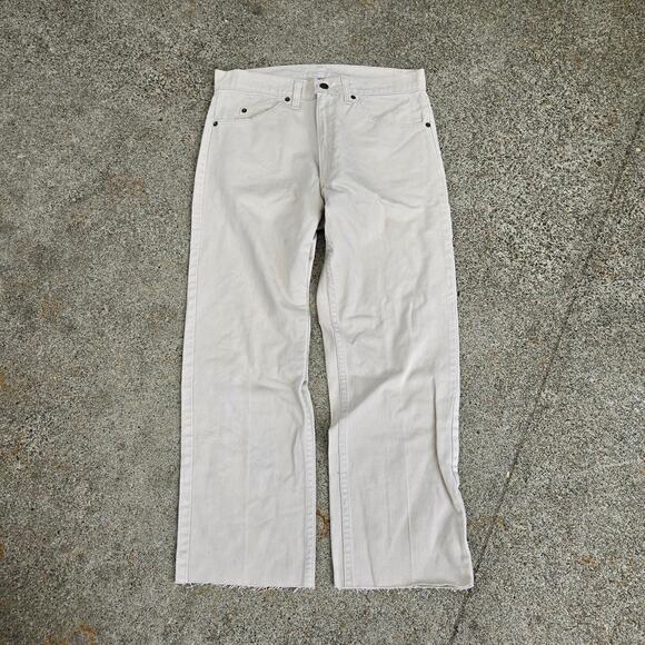 Vtg 70s 80s LEVI'S 505 White Tab Straight Leg Denim Jeans Tagged 32 x 32 USA - Picture 1 of 8